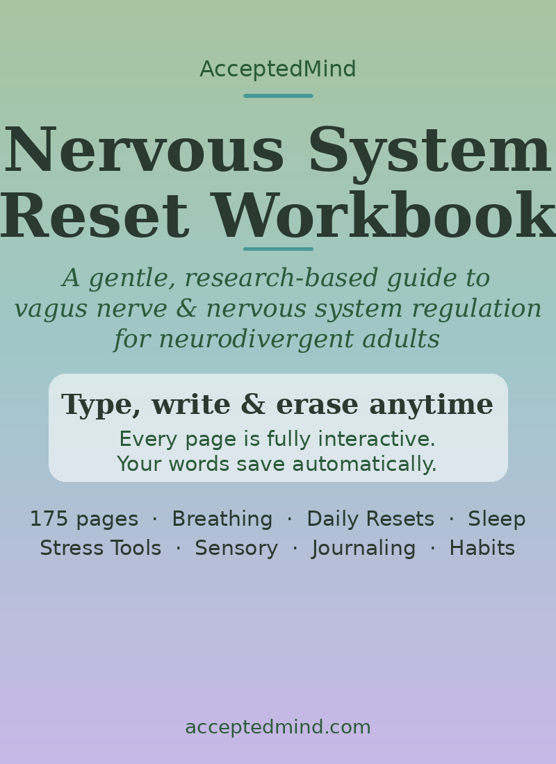 Vagus Nerve & Nervous System Reset — Digital Workbook